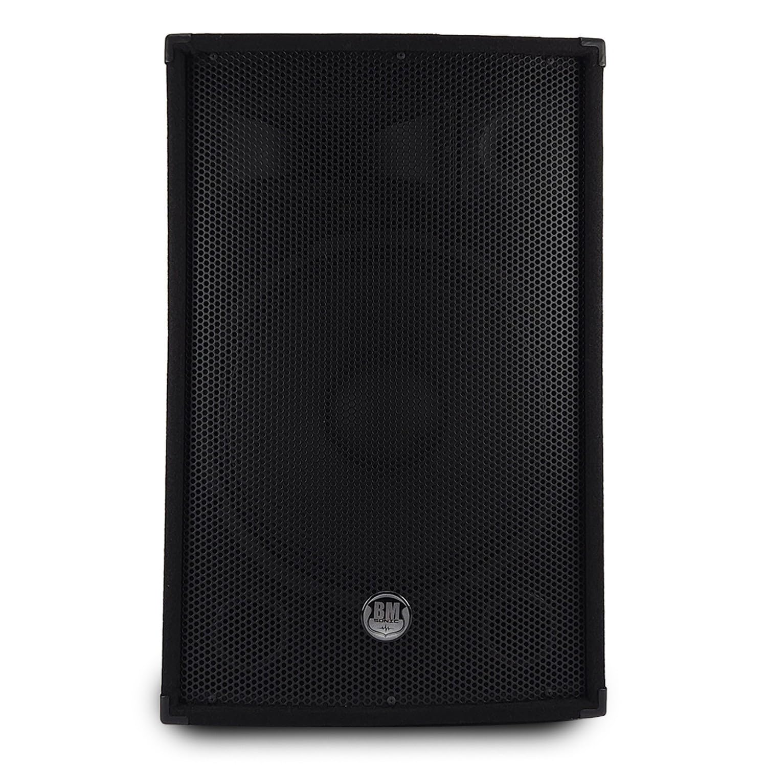 Paire d'enceinte Passive BM Bmsonic BMS-15 - Sono Bass Reflex Trapézoïdal à 3 Voies 15"/38cm - 2 x 700W