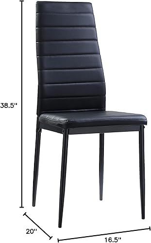 Miniatura 5 de Lexicon Silas Silas auxiliares de piel sintética (juego de 2), color negro Negro -,Blanco