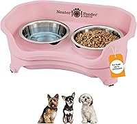 Vista 30 de Neater Feeder Express Cuencos para Perros a Prueba de Desordenes Elevados para Razas de Tamaño Mediano a Grande, Cuenco de Comida para Perros sin