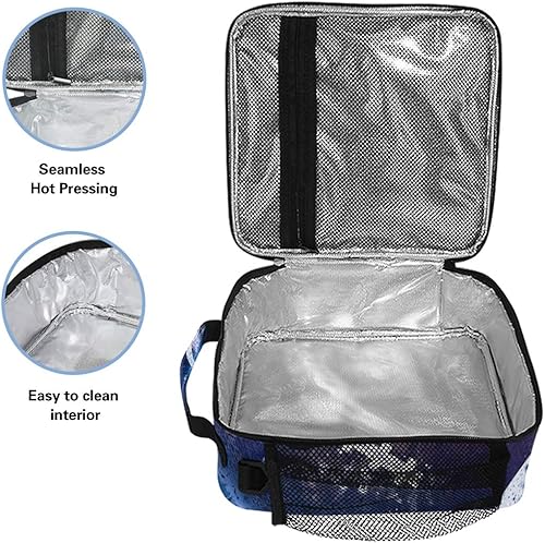 Miniatura 45 de AUUXVA Bolsa de almuerzo – Tren de vapor, lona, 10.5 pulgadas de alto x 3.5 pulgadas de ancho x 9.5 pulgadas de largo, para 3 años en adelante Steam