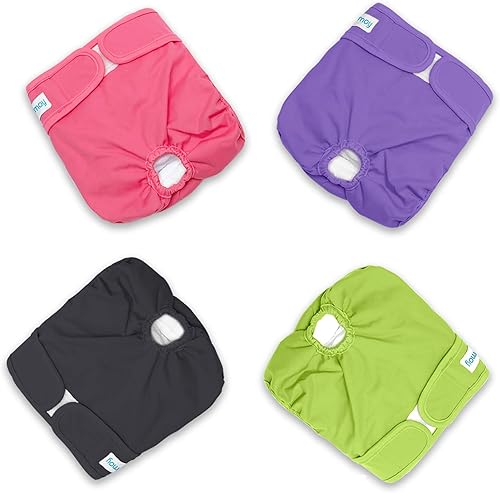 Teamoy  Pañales lavables para perros hembras reutilizables súper absorbentes y cómodos