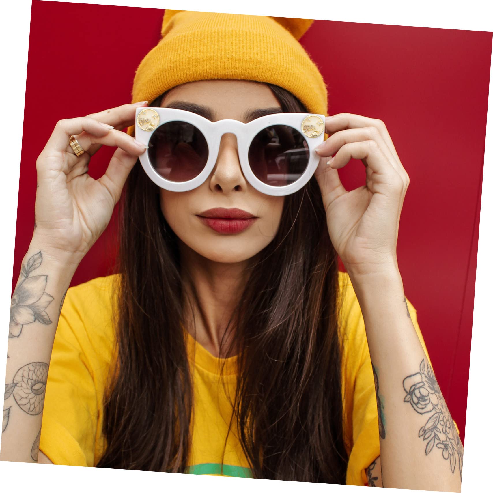 Ipetboom Aquarius Nail Charms 5pcs Nail Art Studs Stickers Unique Birthday Present