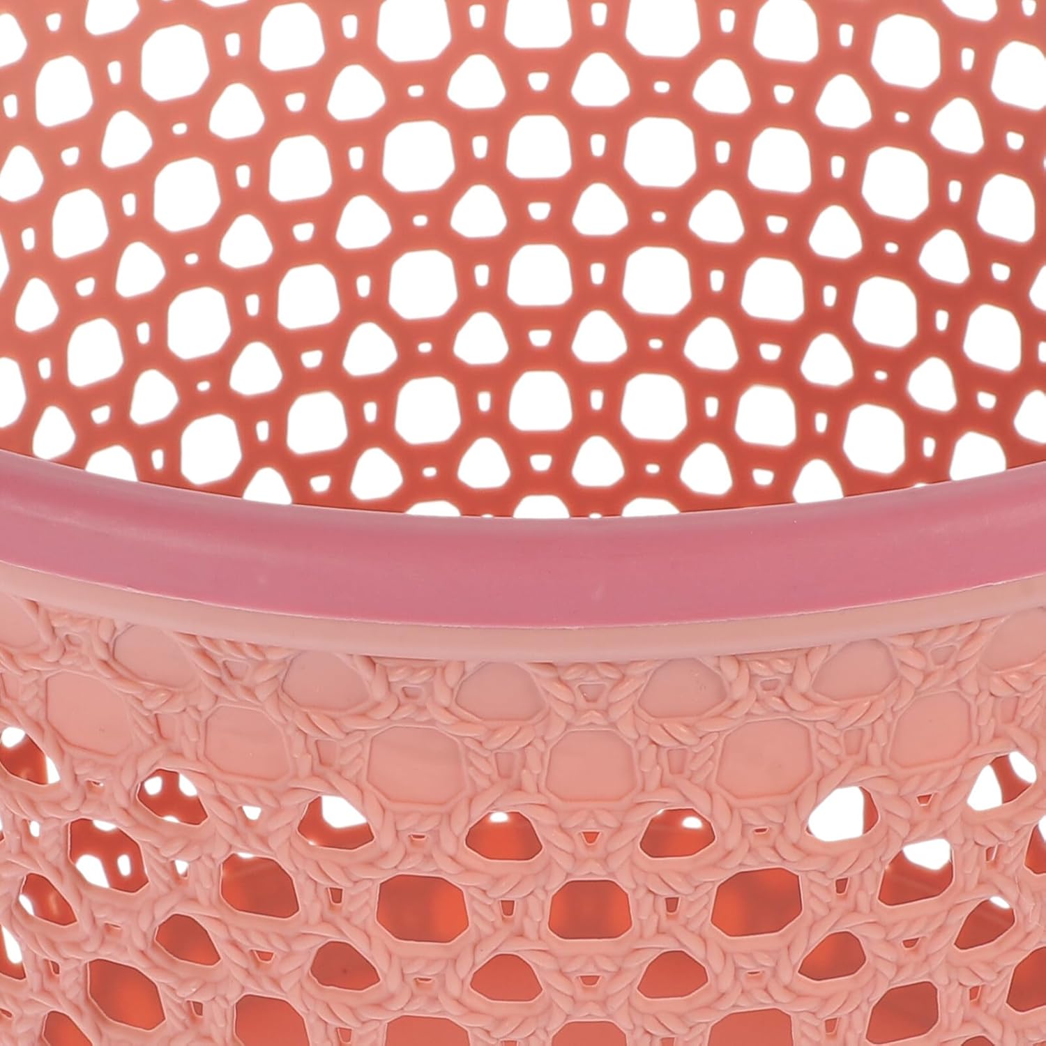 Alipis Flexible Laundry Basket, Plastic Hampers Dirty Cloth Basket, Toy Bin Portable Round Organizer Bin 10 Inch Foldable Washing Bin Kitchen Storage with Carry Handles, 25.80X25.50X20.60CM