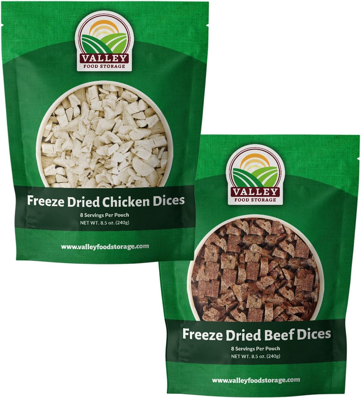 Valley Food Storage Protein Pack Freeze Dried Chicken