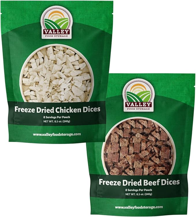 Valley Food Storage Protein Pack Freeze Dried Chicken