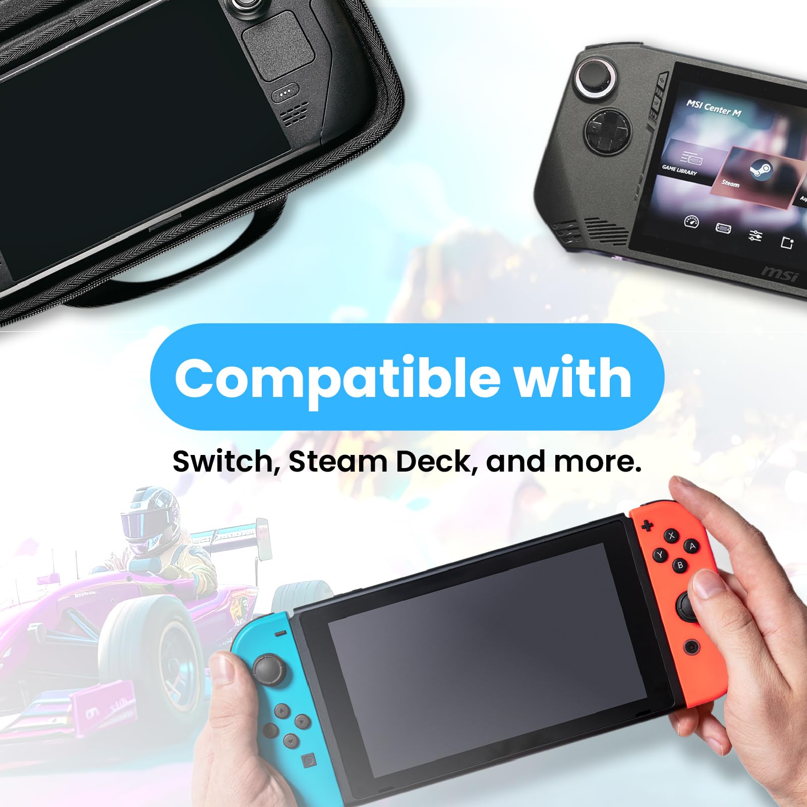 MMOMENT Scheda microSDXC MM23 PRO da 128 GB per gaming, A2 V30 U3, lettura fino a 160 MB/s, scrittura fino a 130 MB/s, dispositivi di gioco portatili