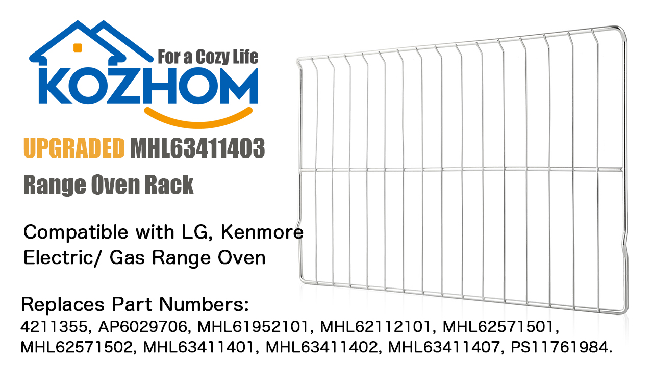 Upgraded Range Standard Oven Rack MHL63411403 for LG Range, Oven Shelf Rack