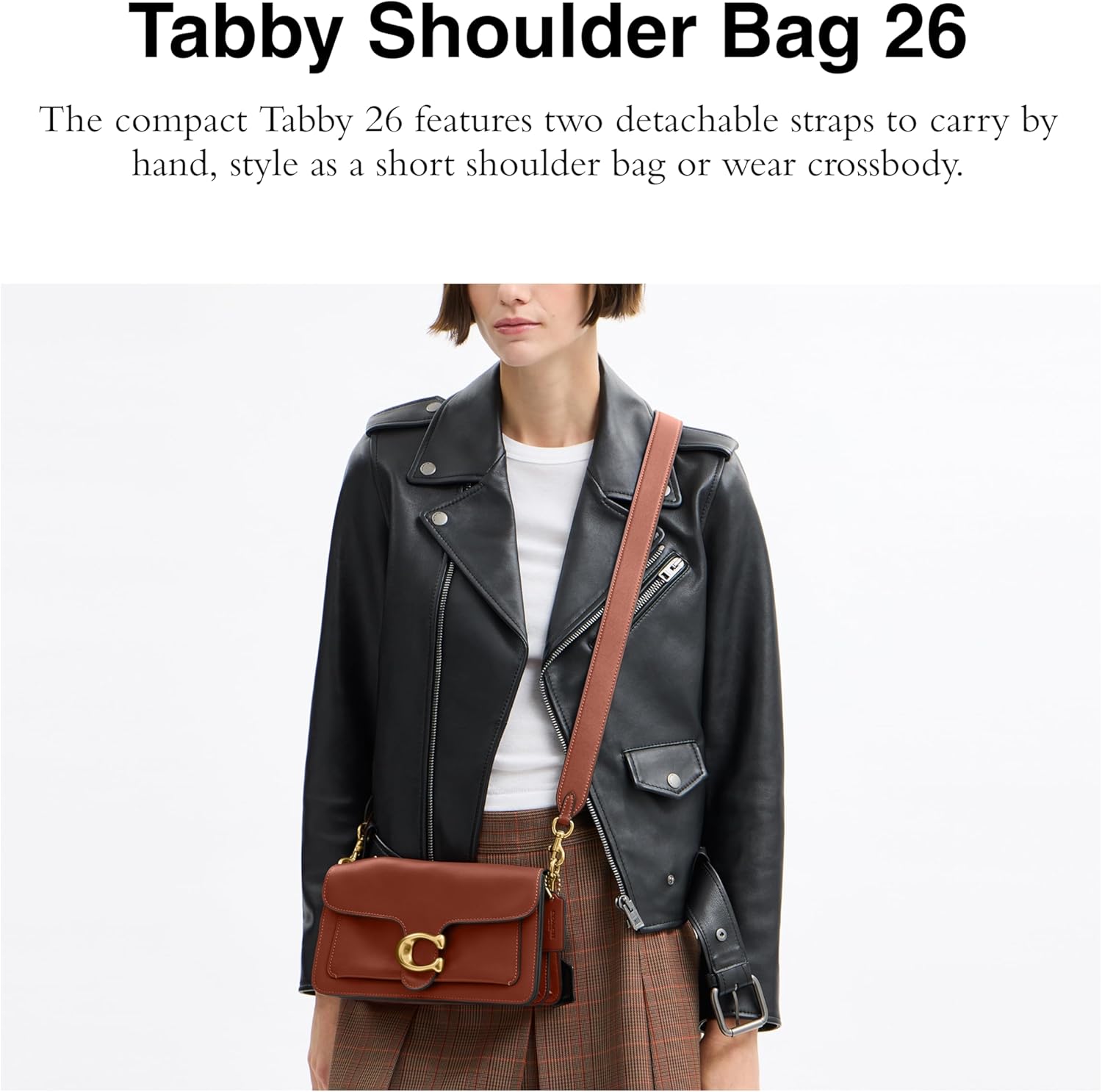 COACH Women's Crystal Denim Tabby Shoulder Bag - Image 3