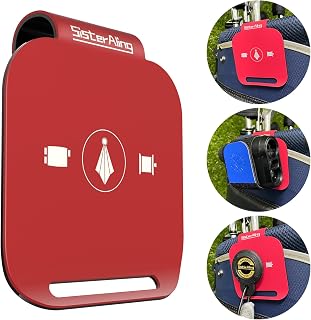 Golf Bag Metal Landing Pads for Magnetic Golf Towel,Golf Rangefinder,Golf Flask,Golf Speaker- Quick Access to Magnetic Golf Equipment and Accessories-Golf Gift -US Patent