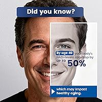Vista 5 de Suplemento NAD+ de 8,809 mg con NAD liposomal y resveratrol para mujeres y hombres, 120 cápsulas para apoyar la salud celular, aumentar