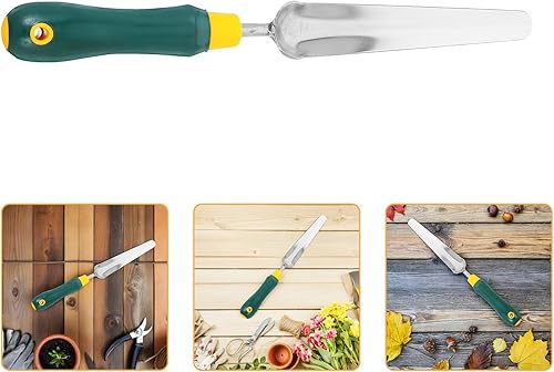 Miniatura 8 de DOITOOL Stainless Steel Garden Shovel Ergonomic Hand Tool for Planting Weeding and Soil Transferring Portable Spade for Home Flowerpots and Outdoor