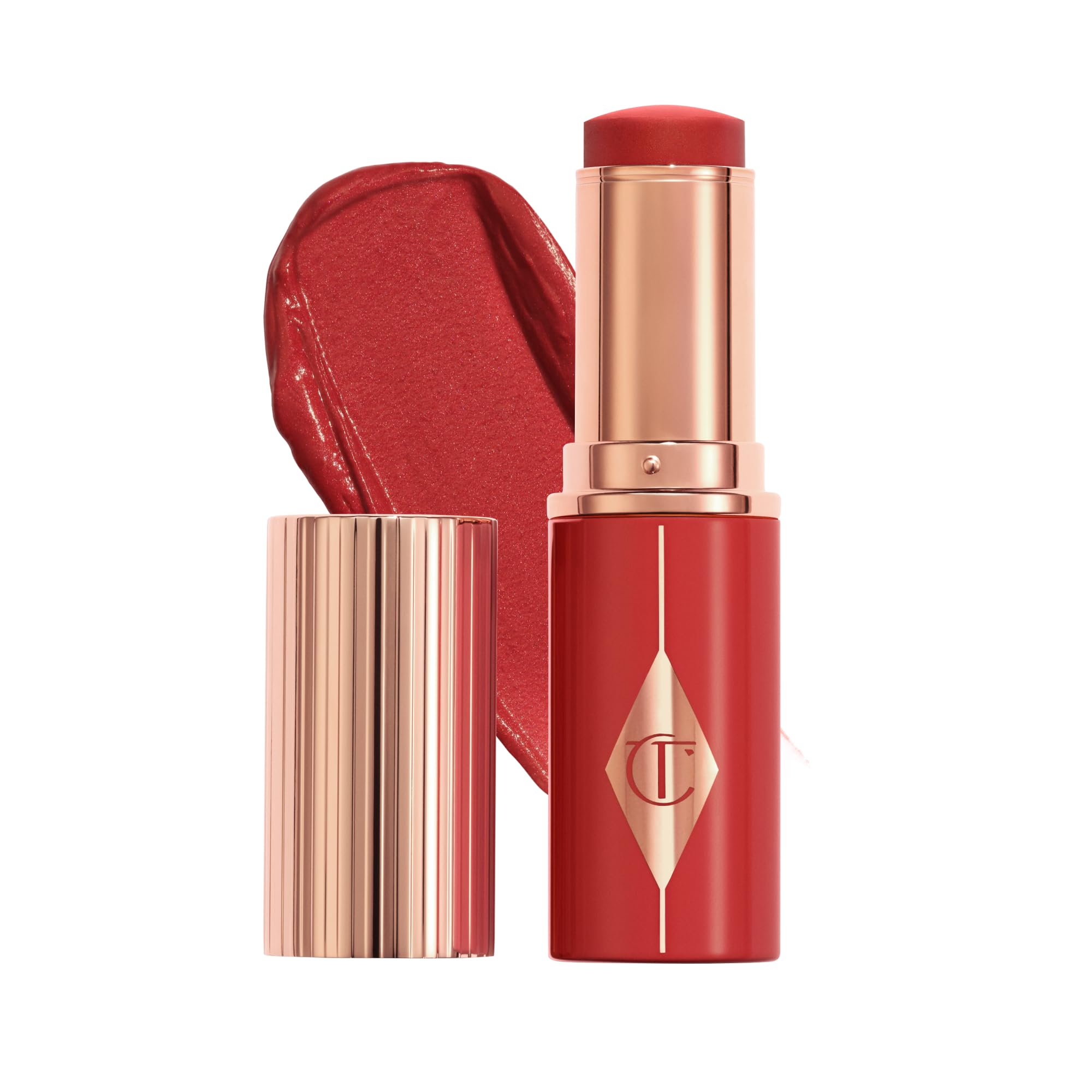 Charlotte Tilbury Unreal Healthy Glow Blush Stick - Buildable Cream Makeup