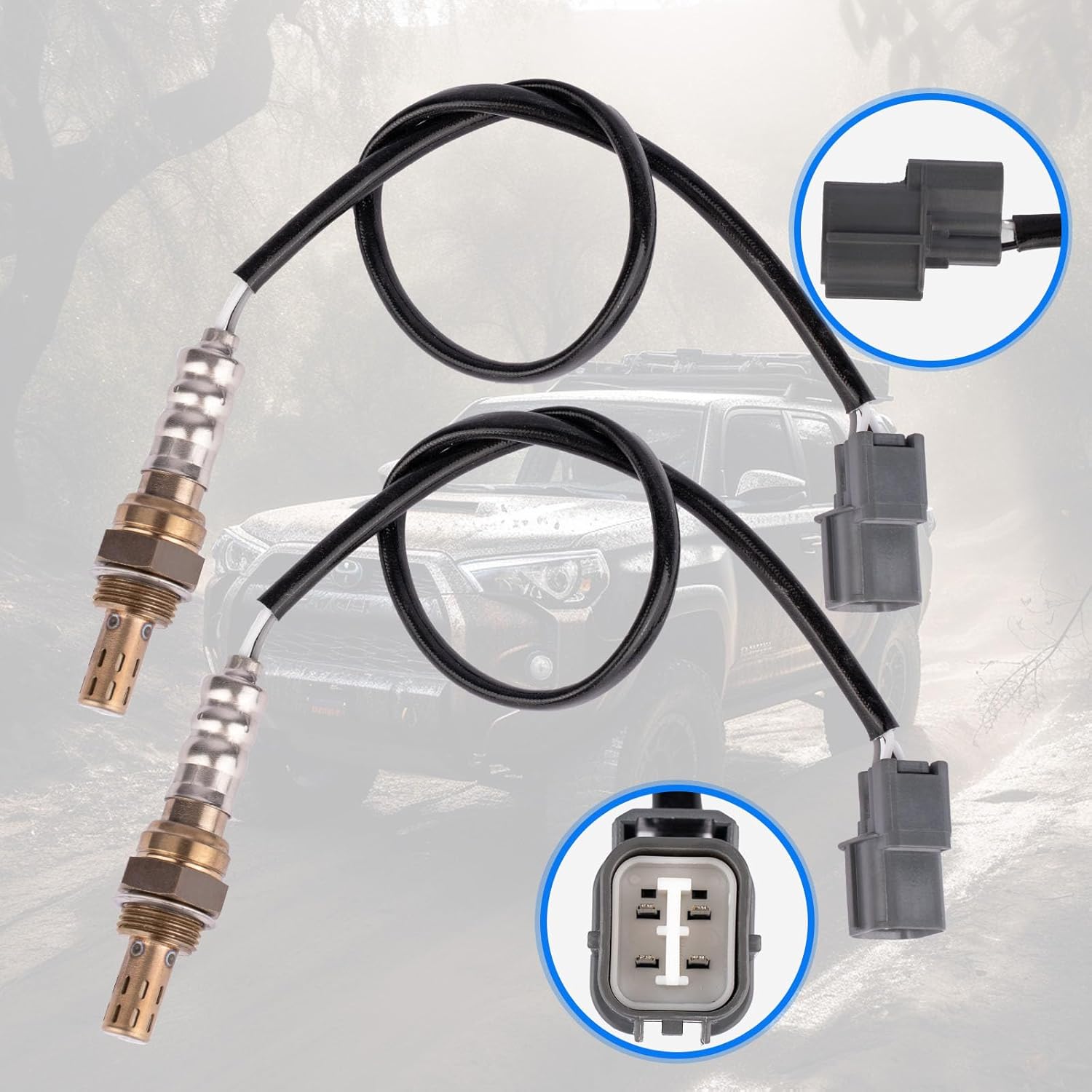 O2 Sensor Upstream Downstream Replacement for 1999-2000 Honda Civic L4 1.6L, 1997-2001 Honda CR-V L4 2.0L 234-4011 234-4098 250-24011 250-24105