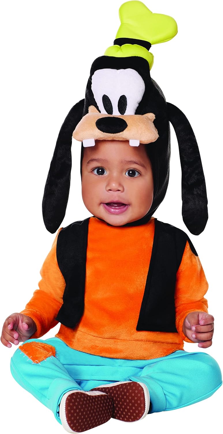 Spirit Halloween Mickey and Friends Baby Goofy Costume | Officially Licensed | Group Costume | Goofy Cosplay | Disney