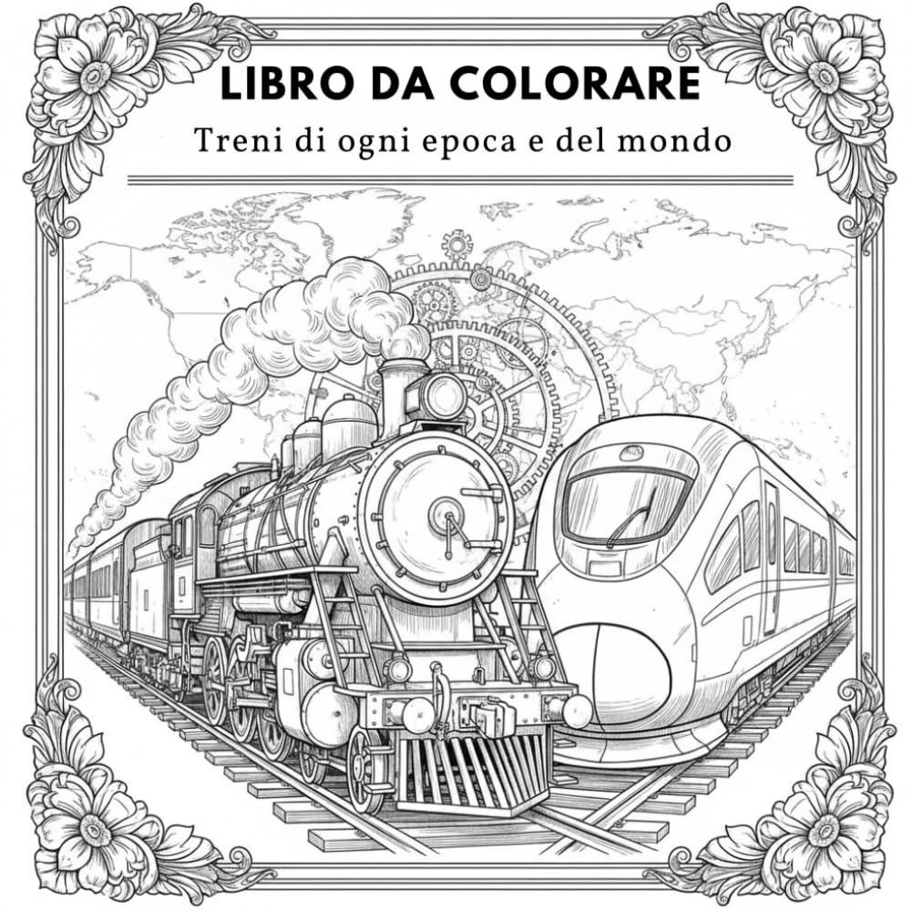 Treni di ogni epoca e del mondo: dai colore alle leggende dei binari, dalle locomotive a vapore ai treni ad alta velocità!