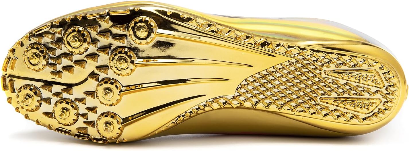 Men Women Kids Track and Field Shoes Professional Racing Running Sneakers Sprint Sport Shoes… - Image 4