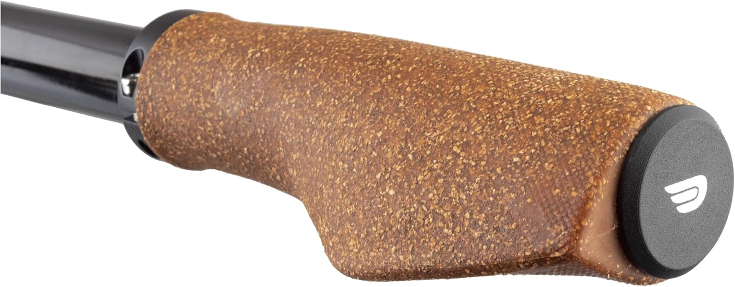 Pure Cycles Ergonomic Lock-on Cork Bicycle Handlebar Grips for Hybrid, Fitness, Touring, E-Bikes, Mountain Bikes, Soft Non-Slip-Rubber Hand Grip Comfortable Ergonomic, Cork