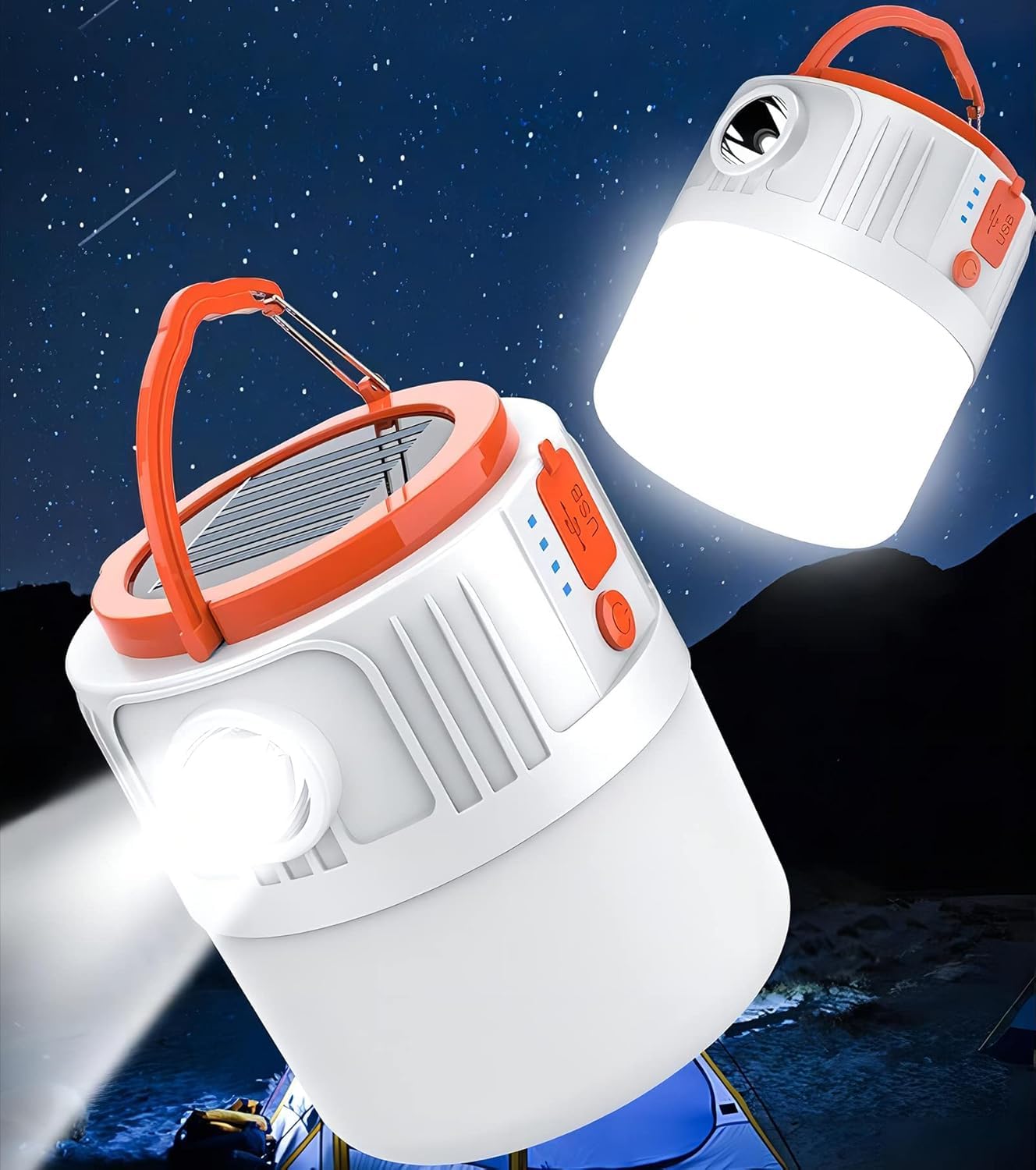 Linist Camping Lantern with Power Bank, Rechargeable Emergency Light, 5000mAh Battery, IPX45 Waterproof, 5 Light Modes – Portable Outdoor LED Lamp for Hiking, Camping, and Emergency Use-image-22