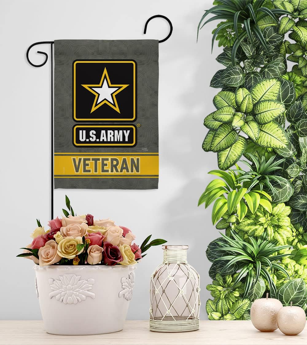 US Army Veteran Garden Flag - Armed Forces Rangers United State American Military Retire Official - House Decoration Banner Small Yard Gift Double-Sided Made in USA 13 X 18.5 - Image 9