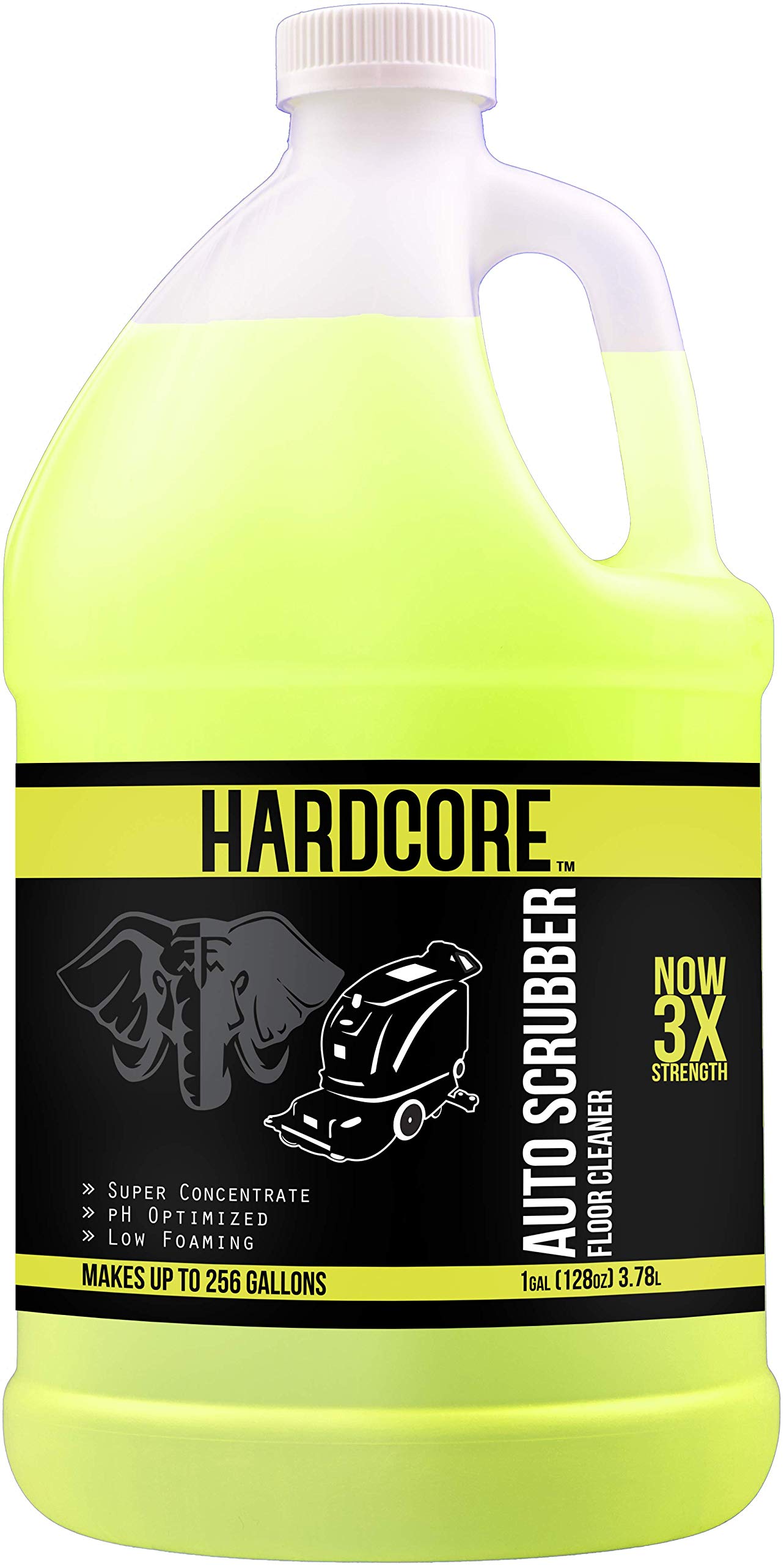 Industrial Auto Scrubber Cleaner, Super-Concentrate 1 Gallon