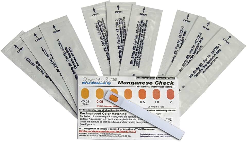 manganese test kit