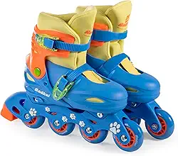 Patins Laranja/Azul S/Acessórios