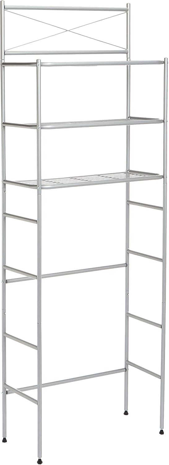 AmazonBasics Cross Style Bathroom spacesaving Shelving Unit Amazon.ca