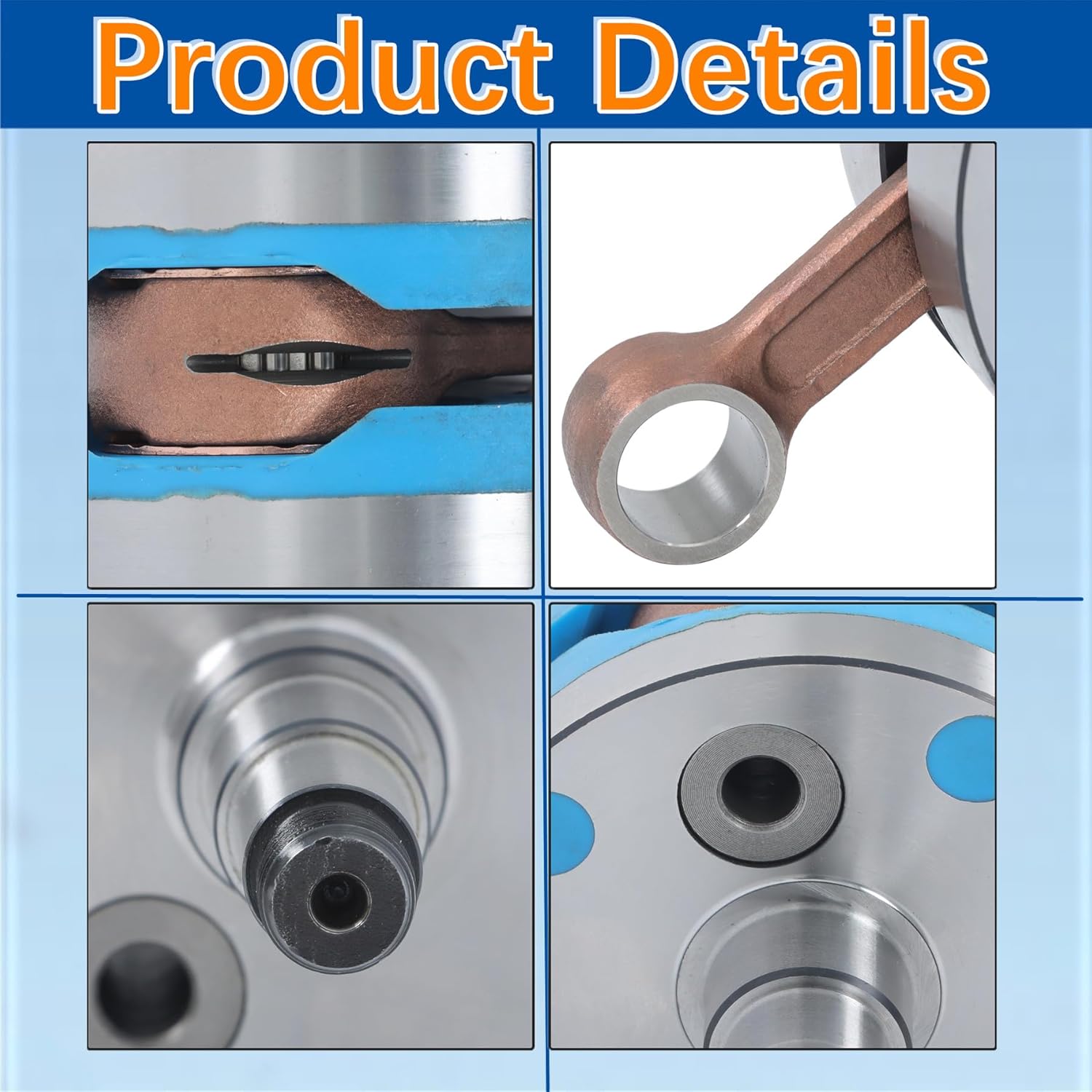 GXYWADY Motorcycle Crank Crankshaft Replacement for Suzuki AX100 AX 100 100cc