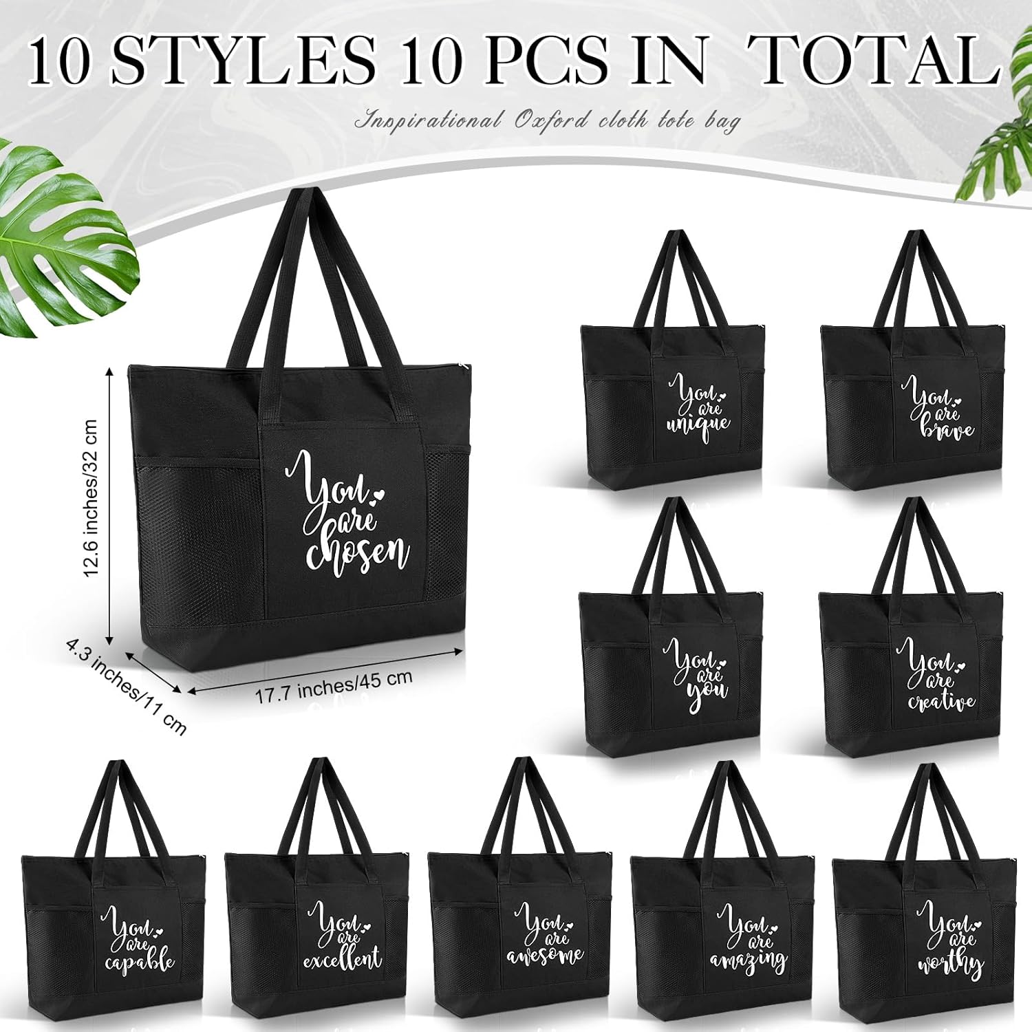 Employee Appreciation Gifts Bulk Thank You Tote Bags for Women Nurses Practitioner Office Valentines Gifts - Image 2