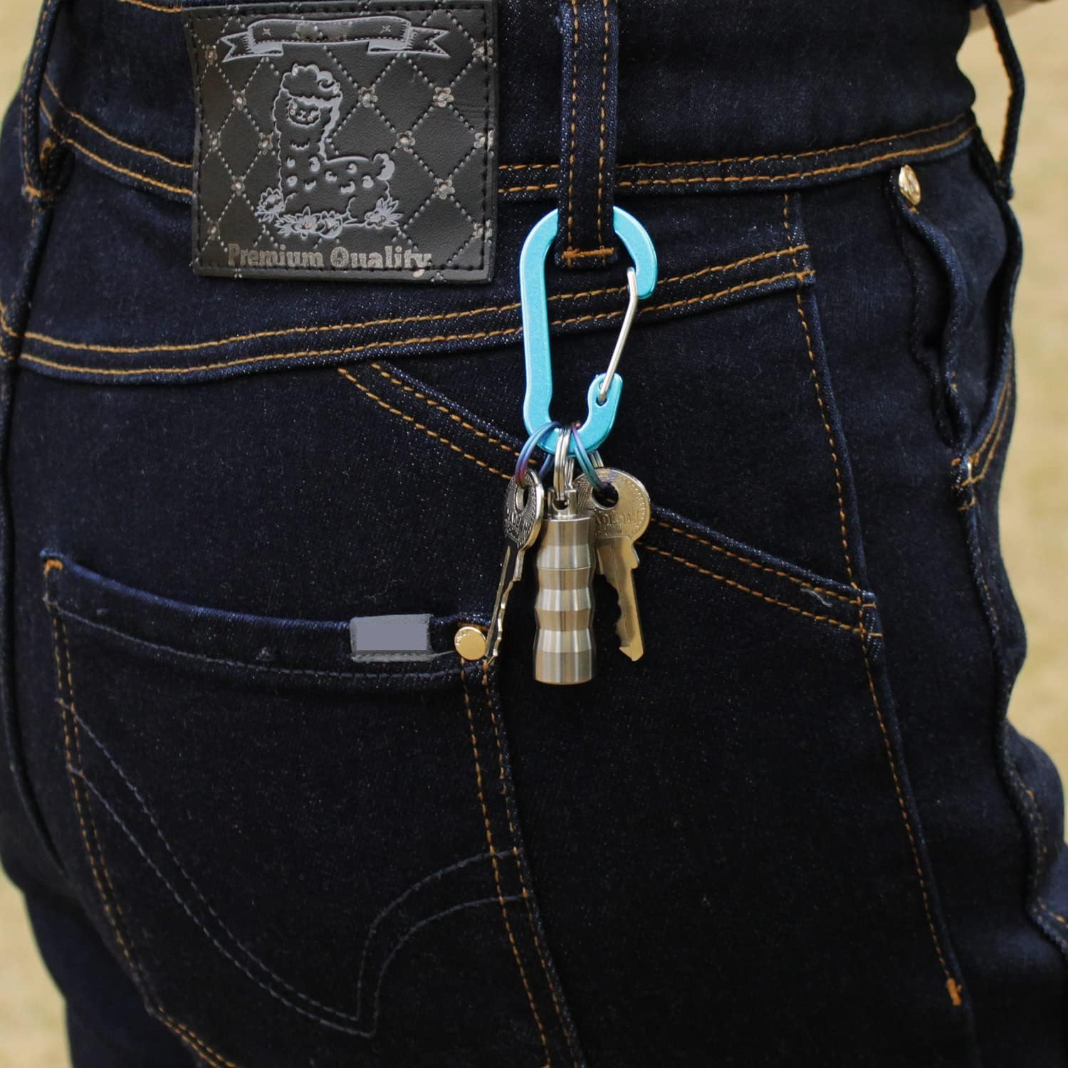 1.6"/2"/2.4" Aluminum Alloy Multi-Use Carabiner Clips, Small Carabeaner Keychain Hooks for Home Rv Camping Fishing Traveling (1.6"/2"/2.4", 15) : Sports & Outdoors