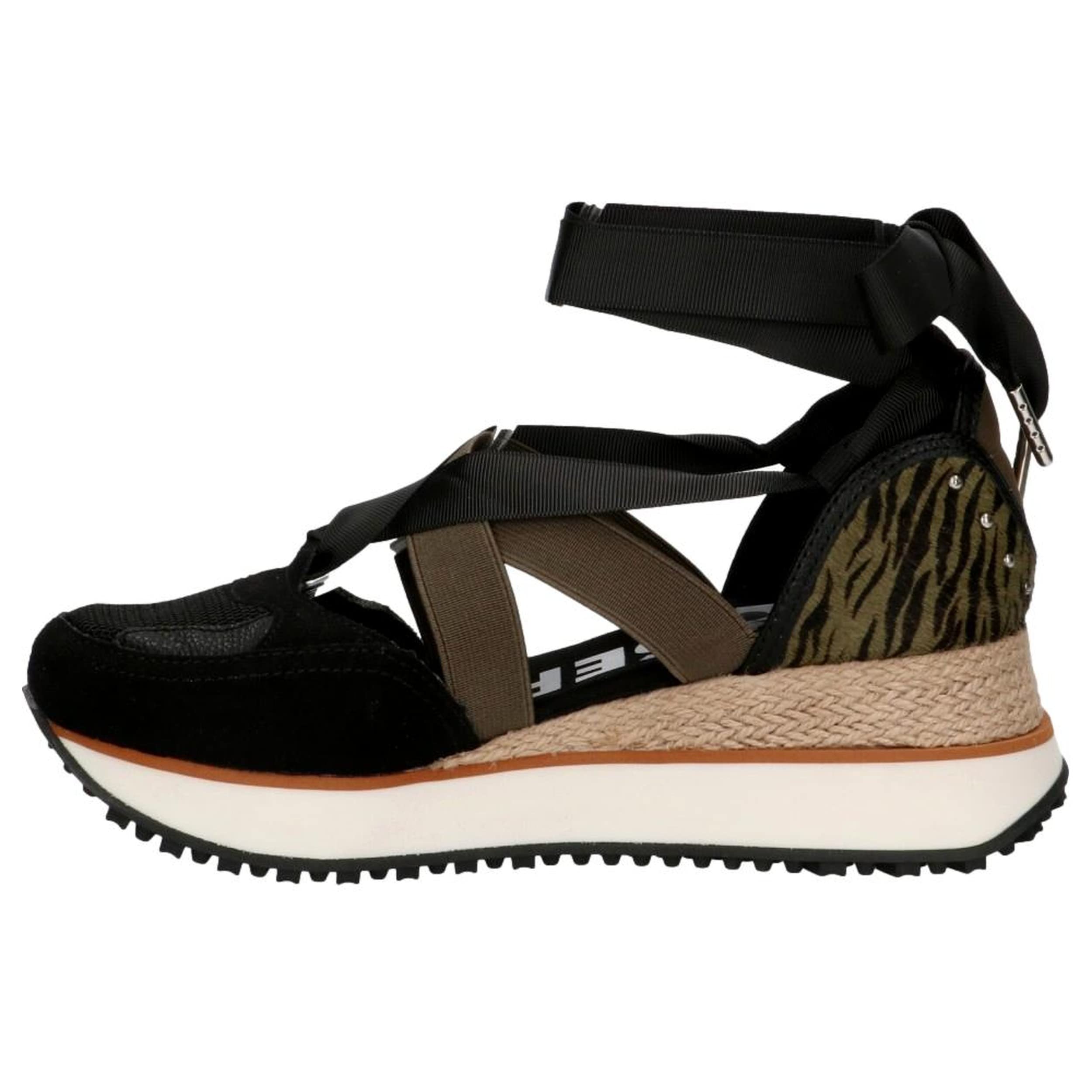 Sneakers Nere Tipo Espadrillas da Donna SETTALA