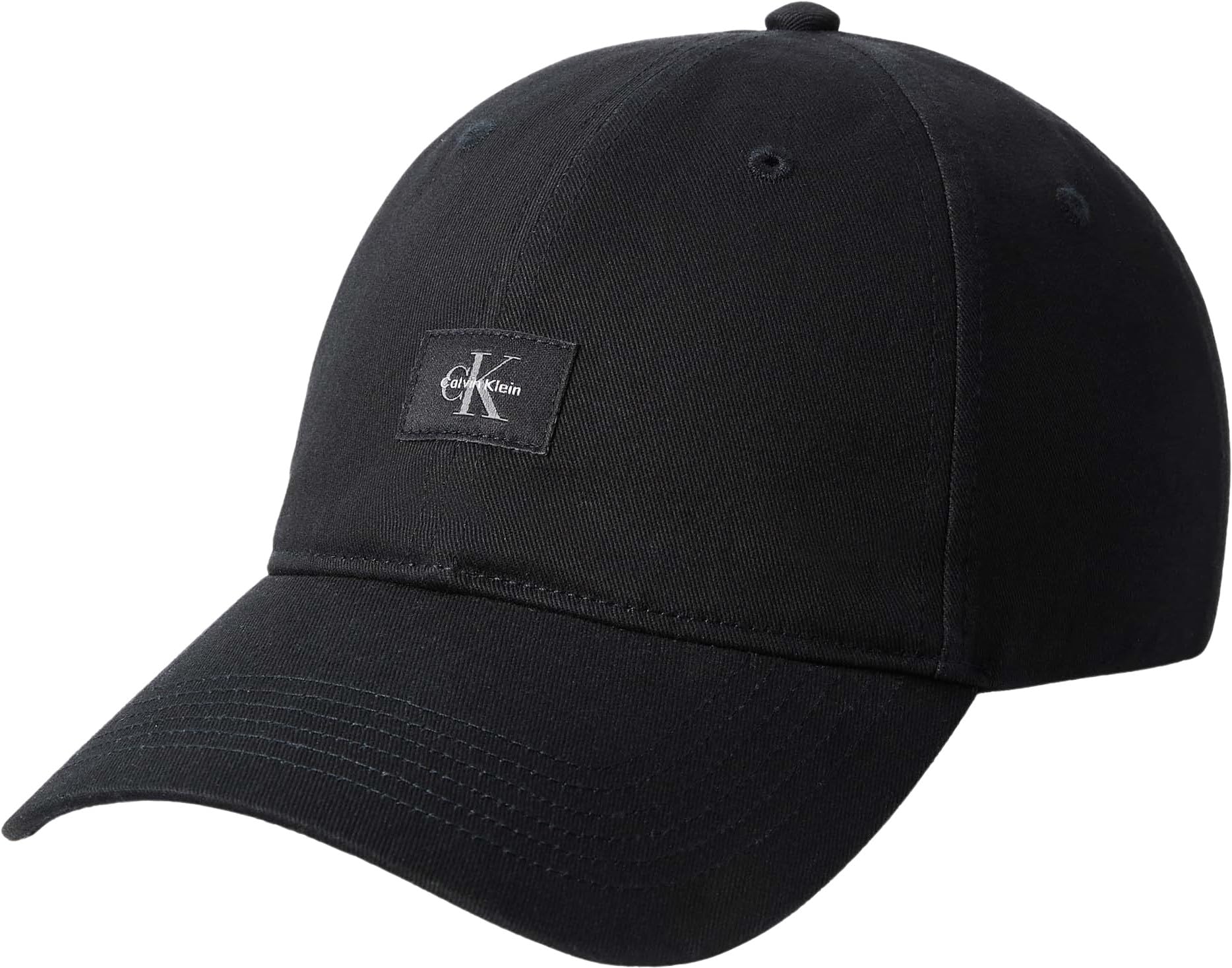Calvin Klein Men's Black Hats & Caps, One Size, Cotton Baseball Cap