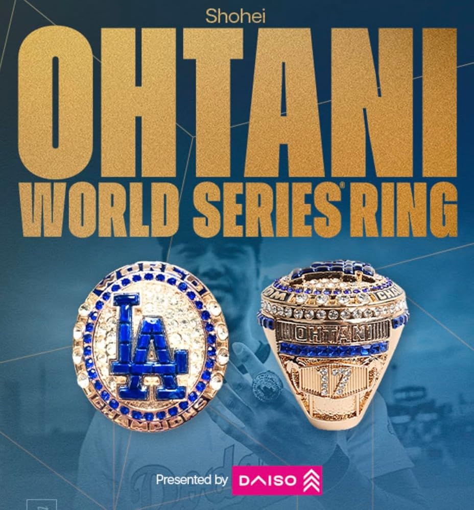Amazon.co.jp: [MLB] 大谷翔平 ワードシリーズ チャンピオンリング