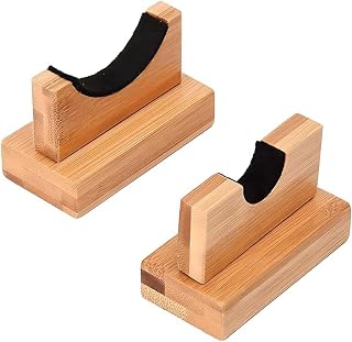 Baseball Bat Display Case - Solid Wooden Wall Mount/Horizontal Rack, Bat Display Stand Shelf