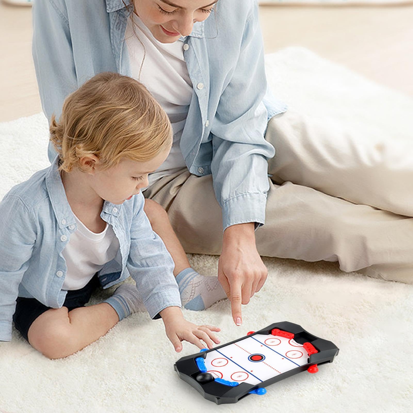 Jeu de Hockey sur Glace sur Table - Jeu de Compétition Sportive Interactif