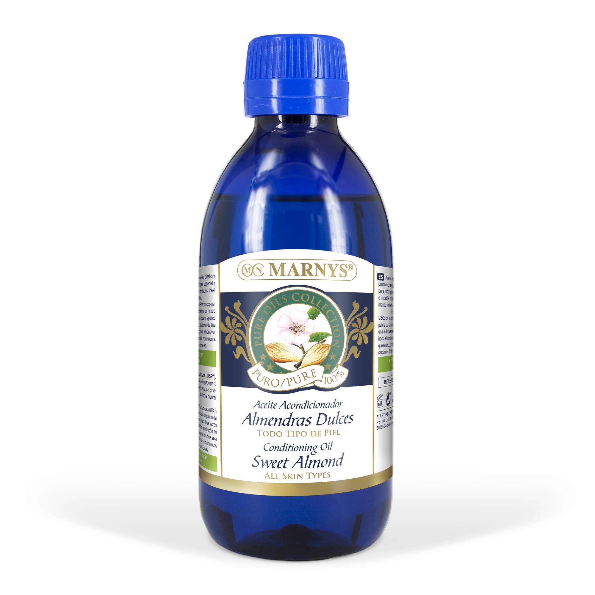 MARNYS Aceite de Almendras Dulces 100% Vegetal 250 ml