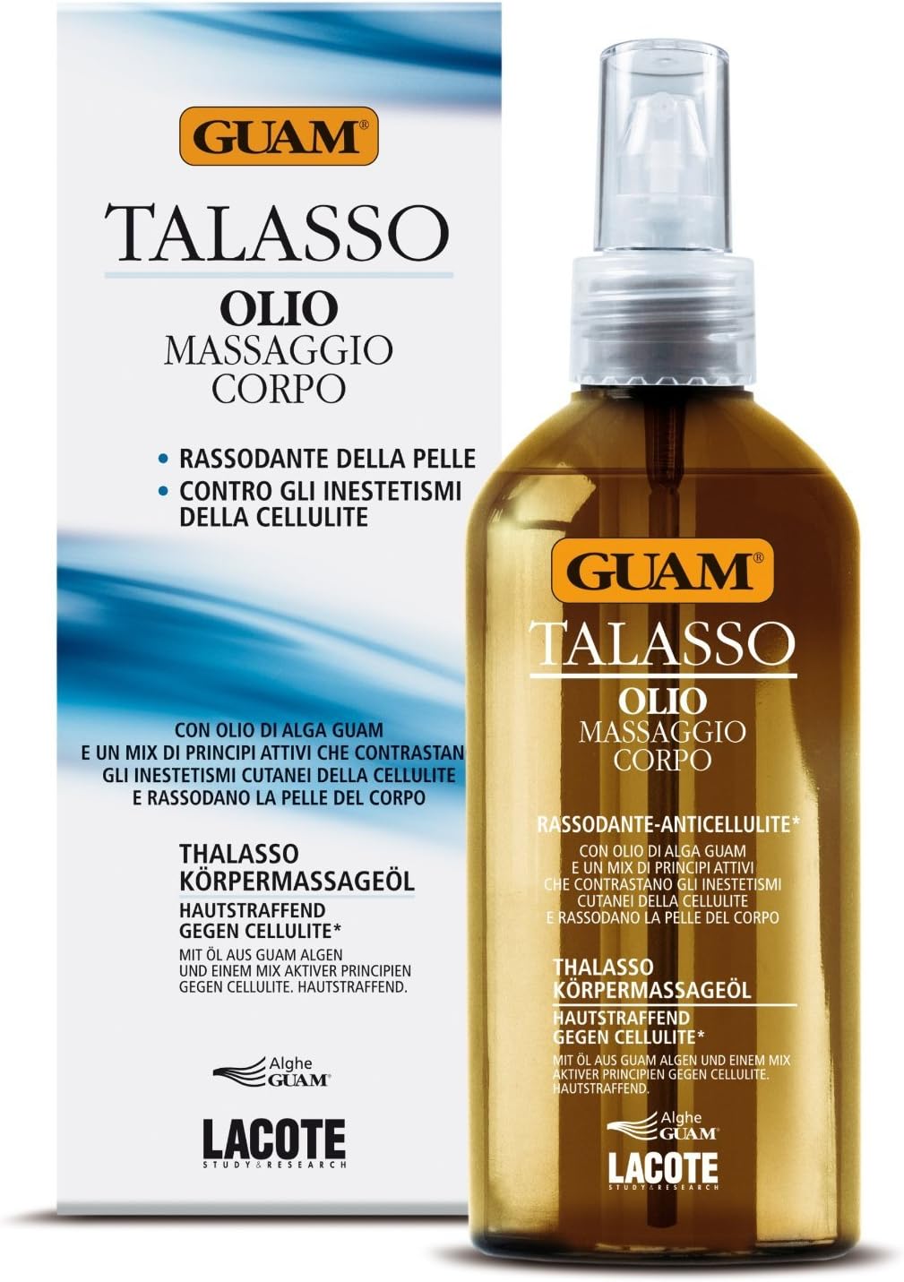 Guam THALASSO Body Massage Oil 200ML TALASSO by GUAM MASSAGE OIL