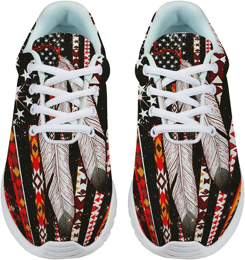 Native American Shoes for Women Men Trail Running Casual Fashion Sneakers Slip-on Tennis Shoes