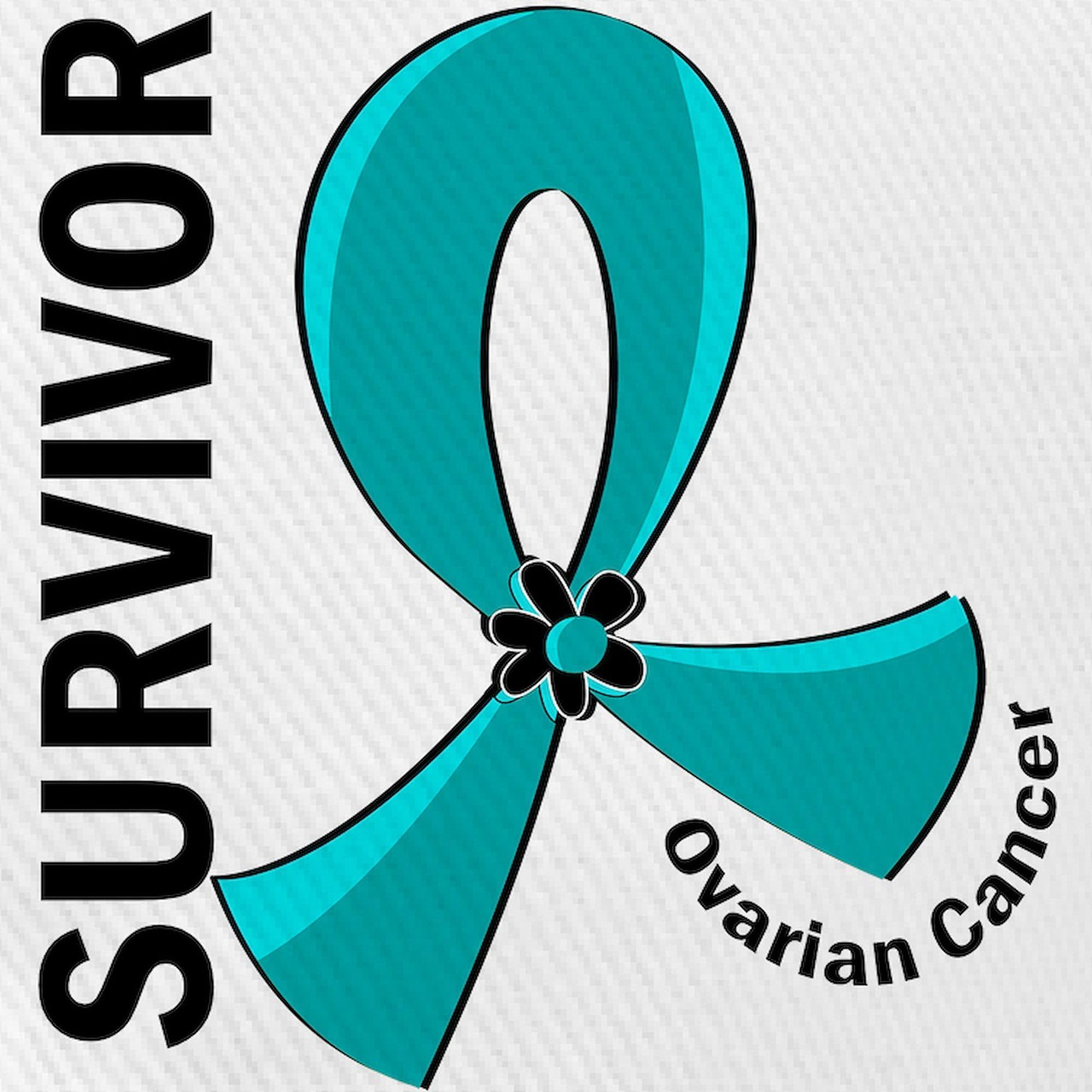 CafePress Ovarian Cancer Survivor 12 Cap Unique Adjustable Baseball Hat