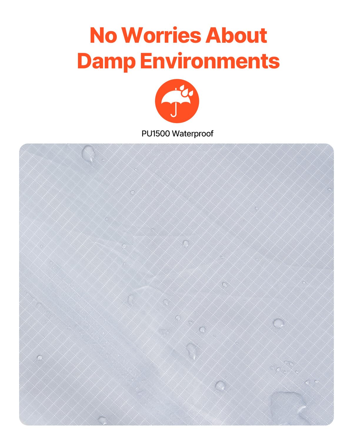 Couverture De Camping 1,9x1,32m Imperméable PU1500 - Chaude, Portable Et Polyvalente