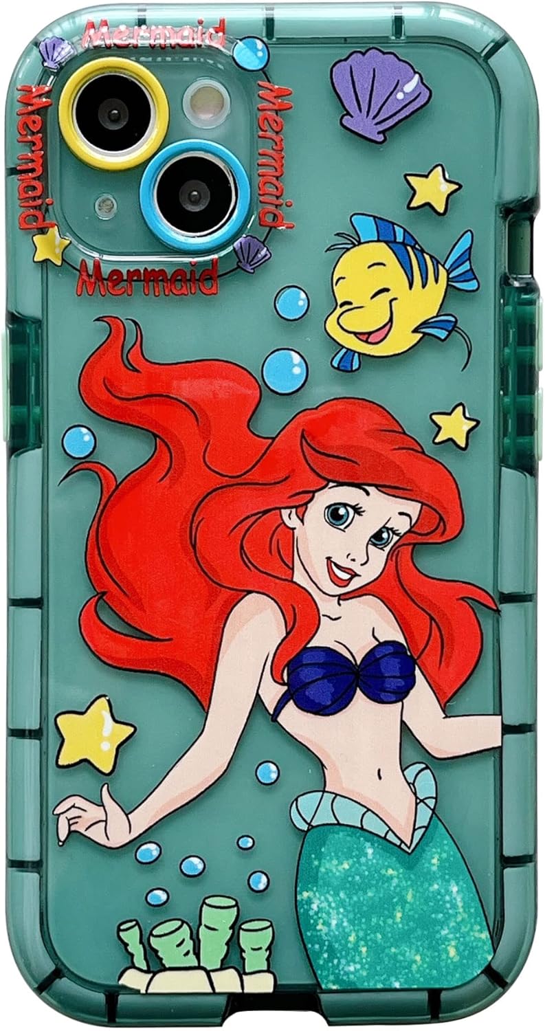 Clear TPU Case for iPhone 12 Ariel The Little UK Ubuy