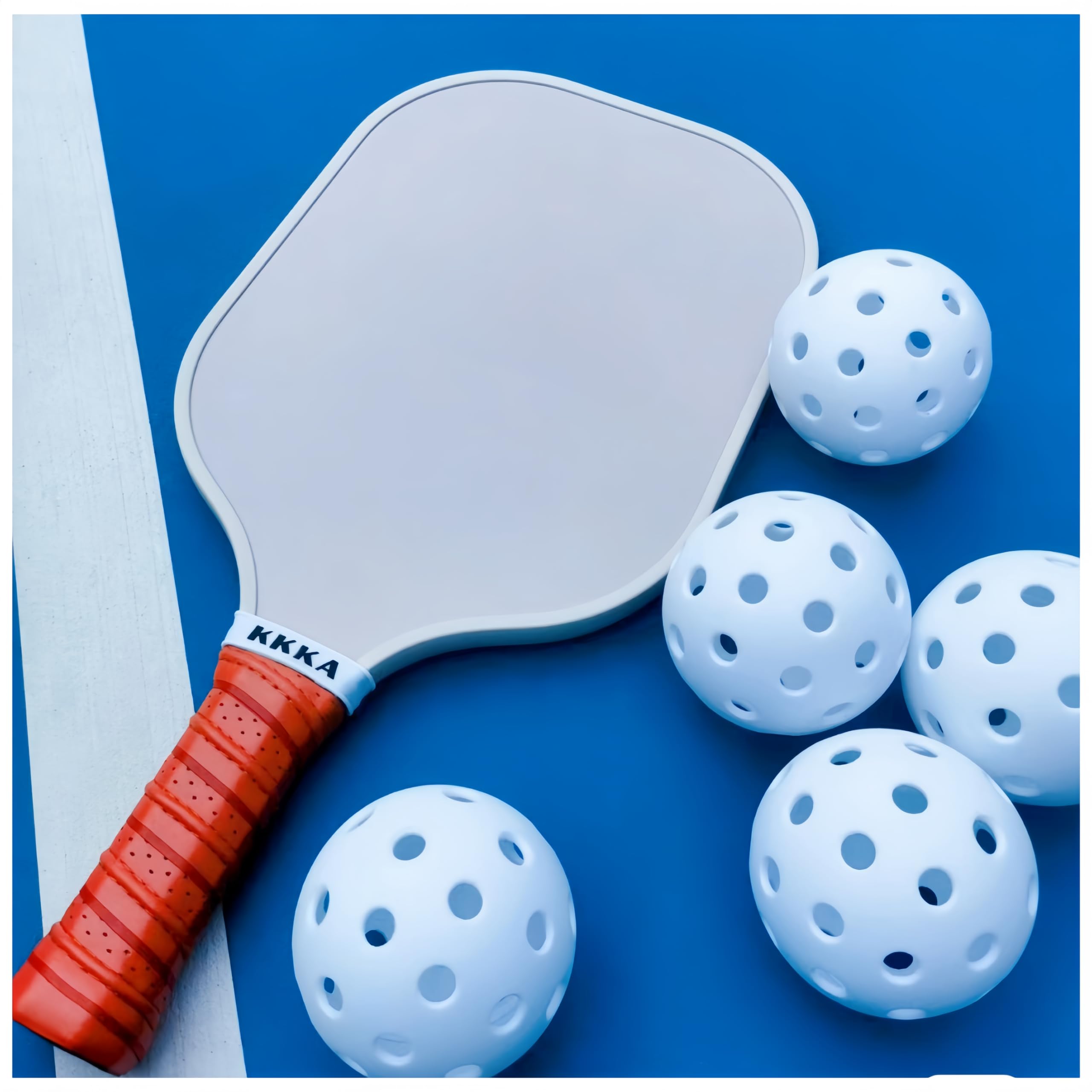 Lot de 2 bandes personnalisées en silicone pour poignées de raquette, tennis et plus encore, cadeaux personnalisés pour les amateurs de pickleball