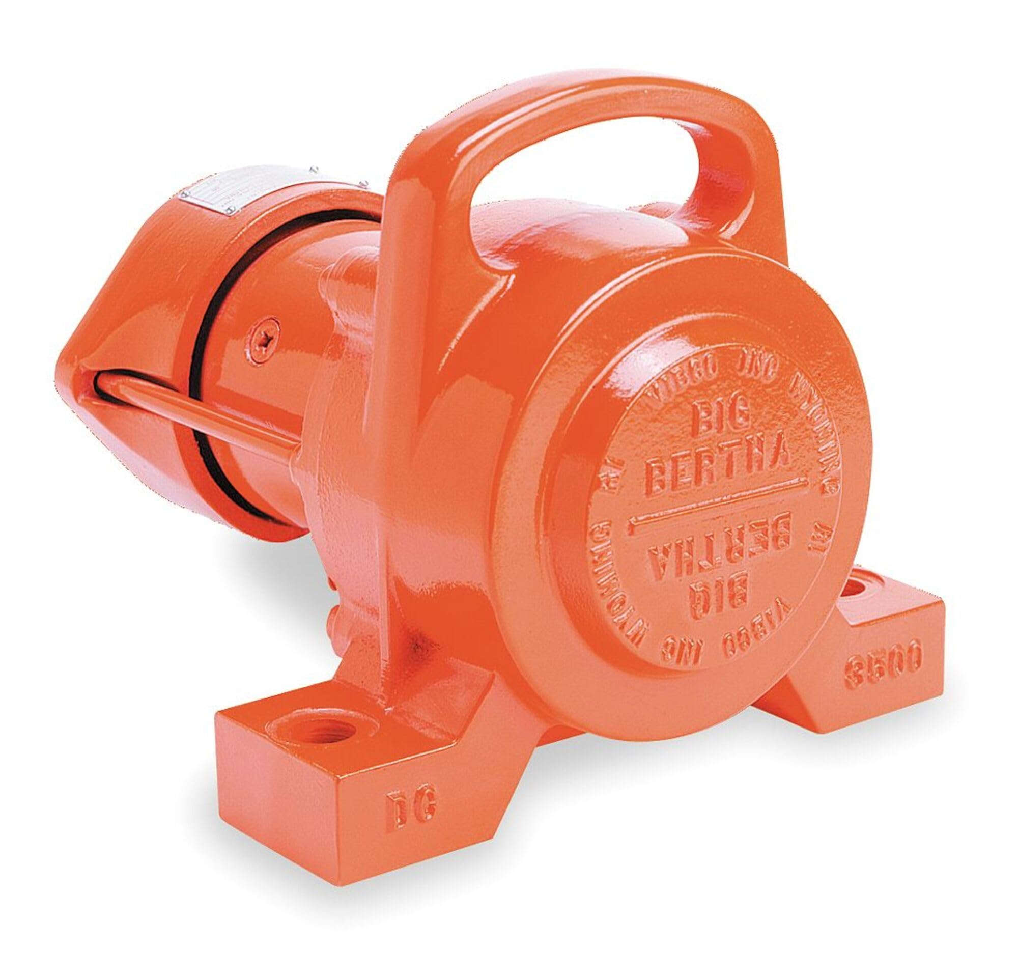 Big Bertha 60 Amp 12 Volt DC Powered Dump Truck Vibrator Motor with 3500 lbs of Force 4-Bolt: No