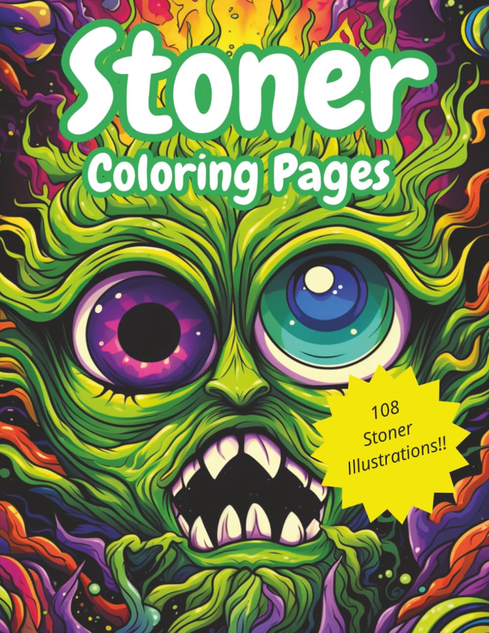 Stoner Coloring Book For Adults
