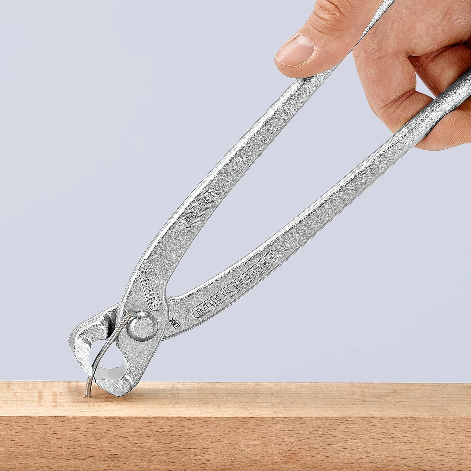 KNIPEX Tenaille russe (Pinces bétonneur ou pinces réparateur) zinguée chromée 280 mm, 99 04 280 EAN
