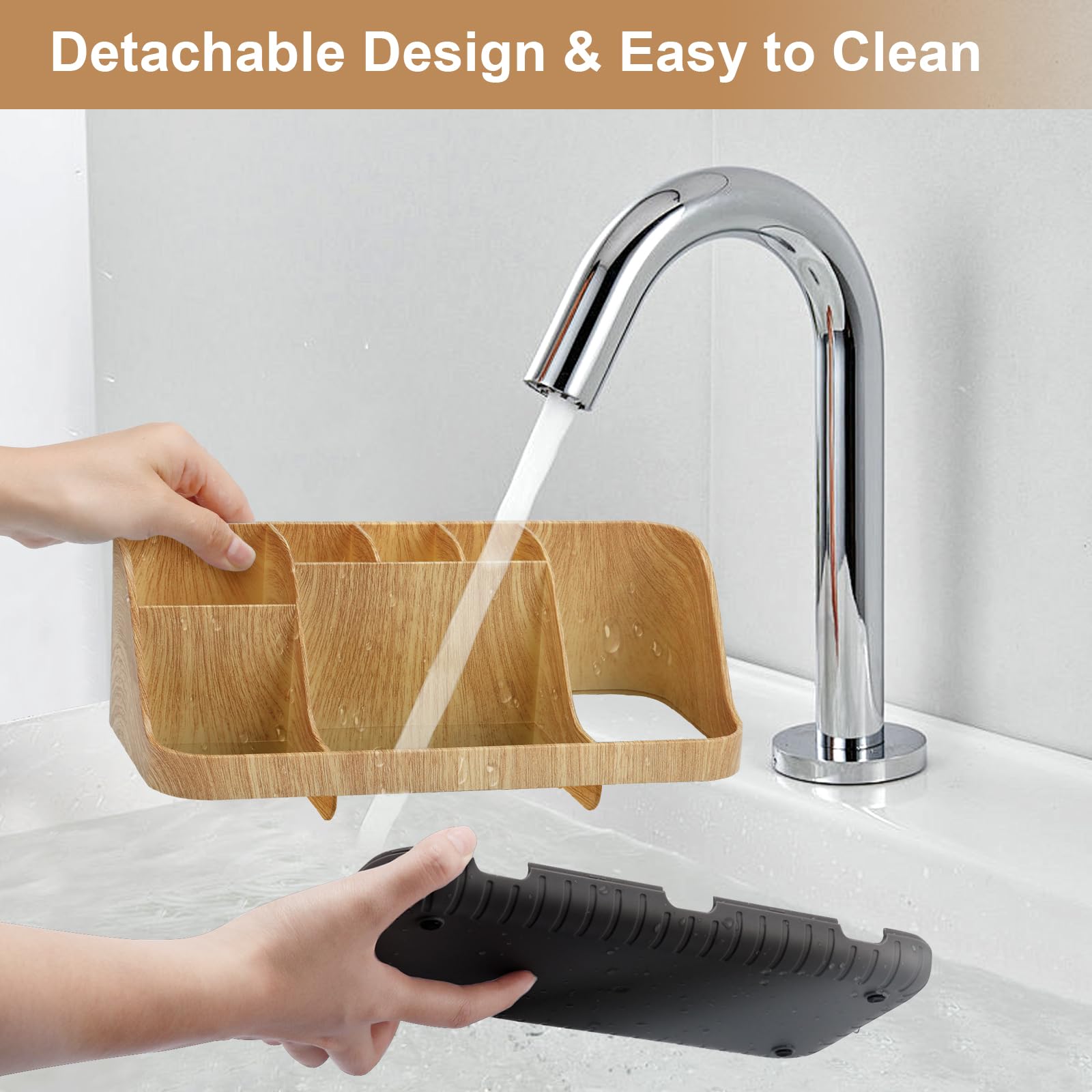 PARKMANI Toothbrush Holder for Bathroom Organizer Storage Electric Toothbrush and Toothpaste Holders - Image 4