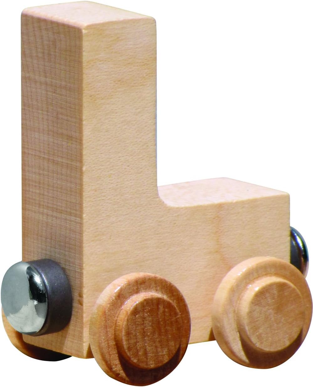 NameTrains Clear Finish Letter Car - Made in USA (L)