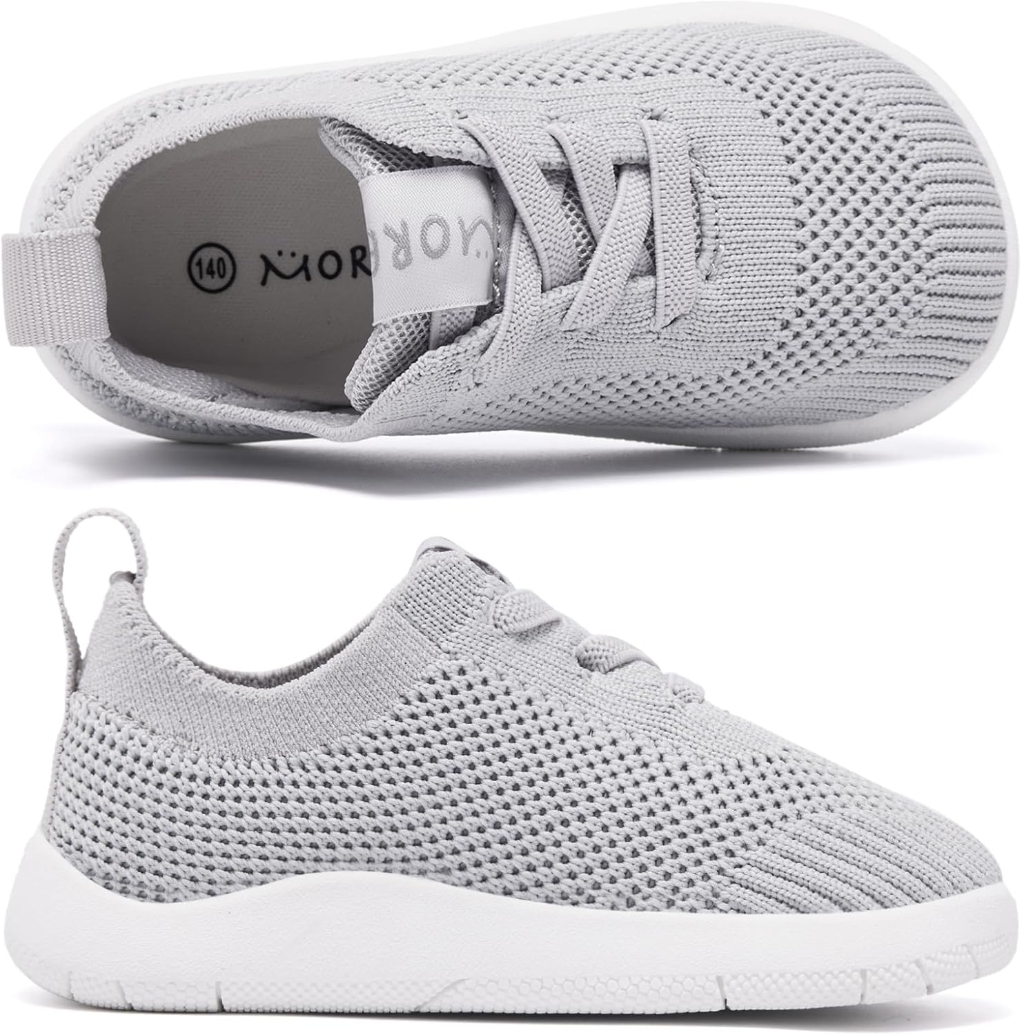 MORENDL Toddler Wide Toe Box Barefoot Shoes Baby First Walking Shoes Boys Girls Non-Slip Zero Drop Minimalist Sneakers - Image 6