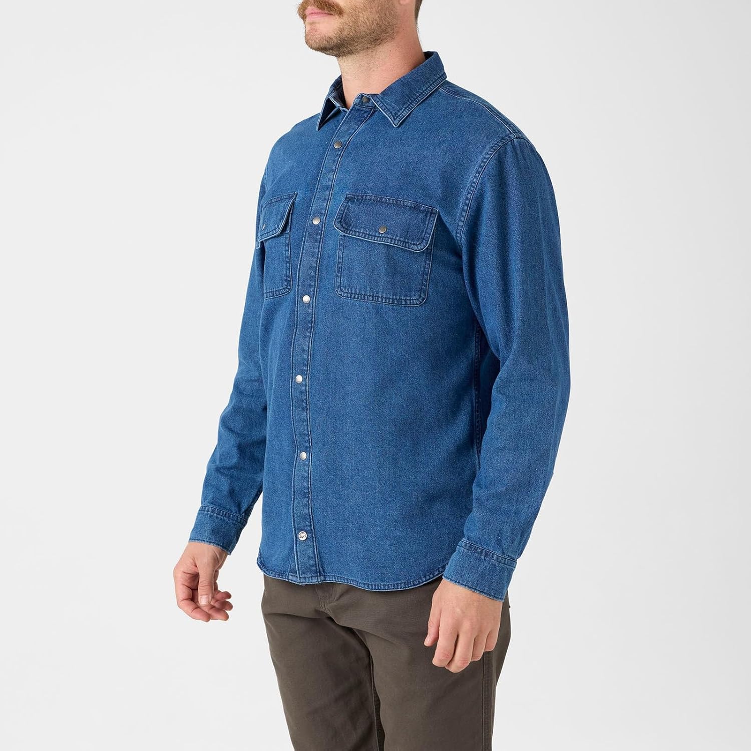 Mountain Khakis Men's Austin Denim Shirt - Image 5