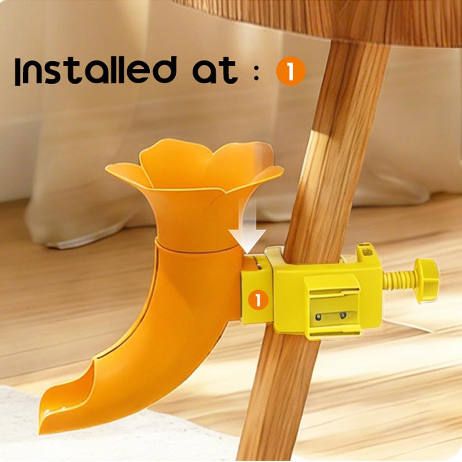 Dog Ball Thrower Trumpet Shape Exercise Game | Automatic Ball Thrower for Home Living Room Kitchen Apartment Corner Play Area Alone Time
